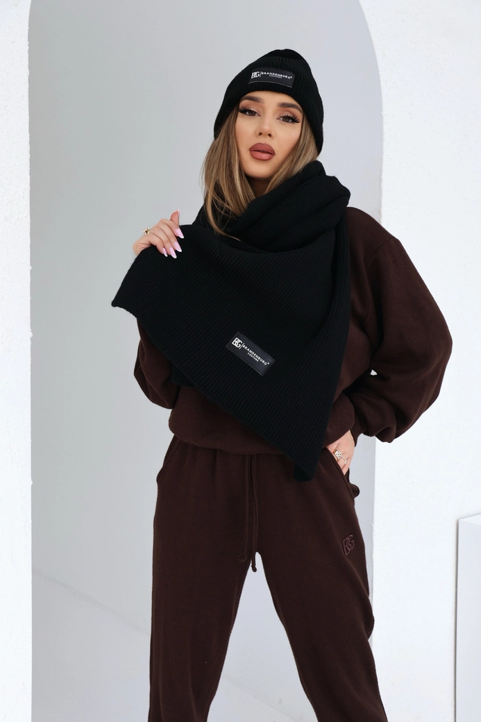 Czapka BG Teddy | czarny