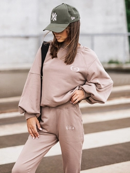 Bluza dresowa beżowa Roxie CY472