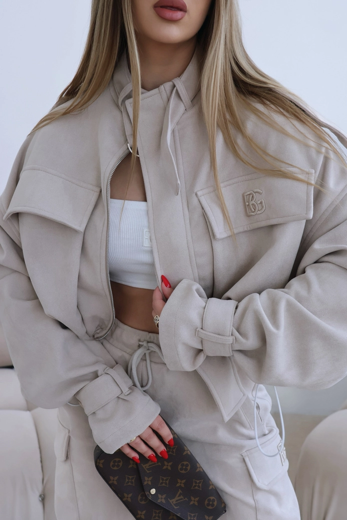 Kurtka damska BG Military | beż