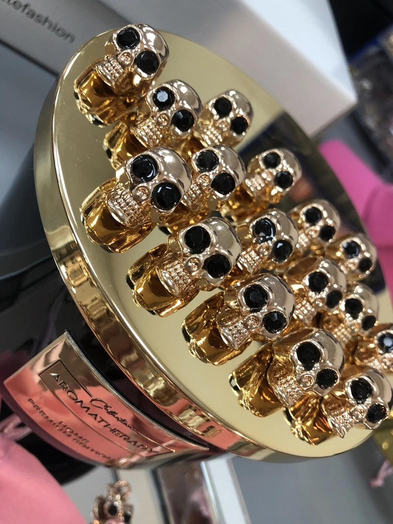 Charms zawieszka ozdoba do butów czaszka X005