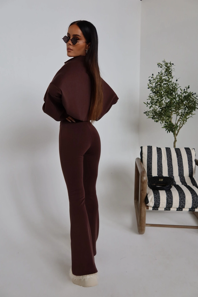 Spodnie MOVE czekolada