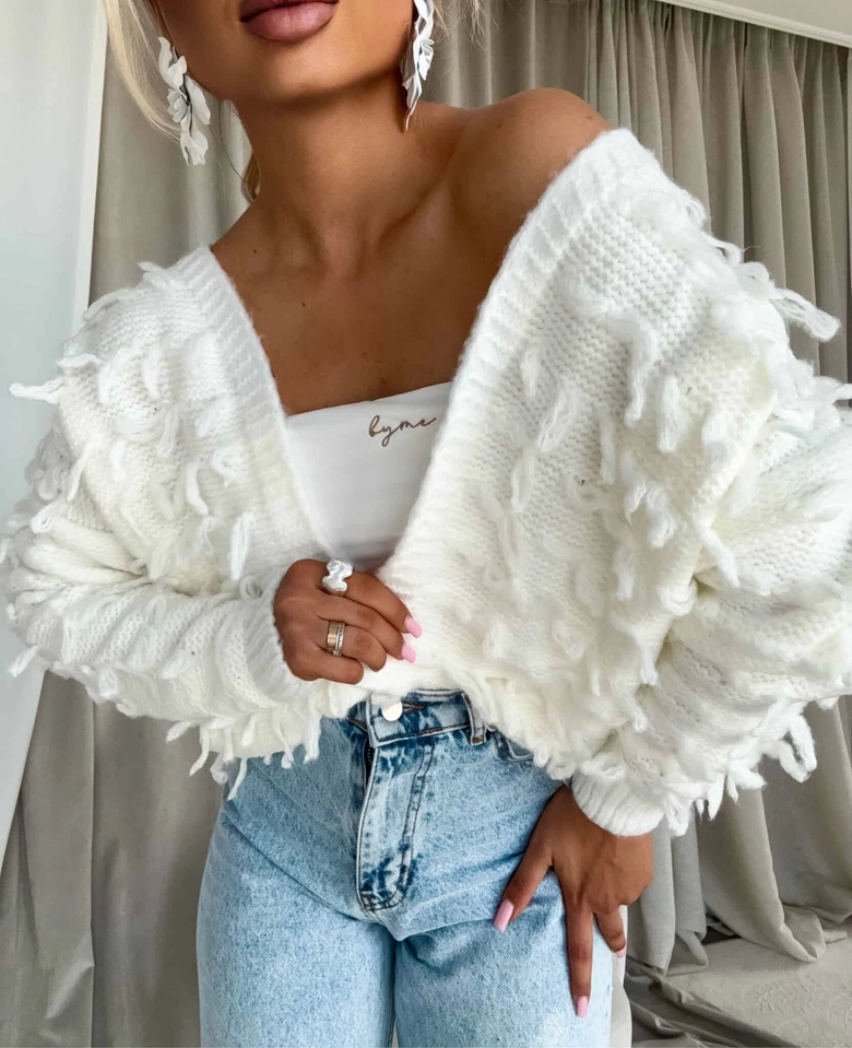 Sweter LIZZY – ecru