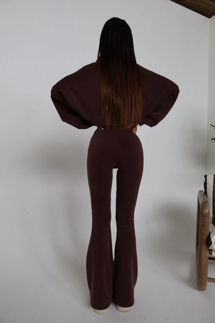 Spodnie MOVE czekolada