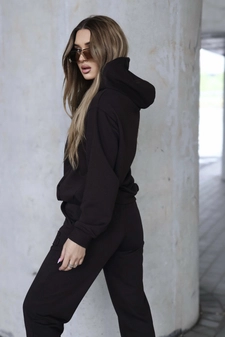 Dres damski BG Matchy | gorzka czekolada