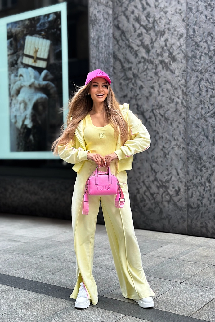 Dres damski BG Cookie | bananowy N23602