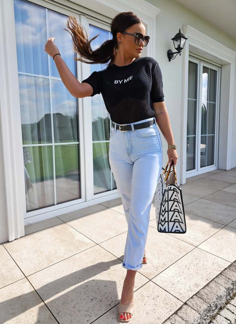 Sweter FOCUS – czarny