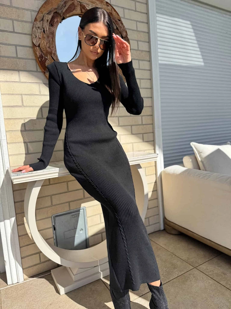 Sukienka LORDIS - czarna