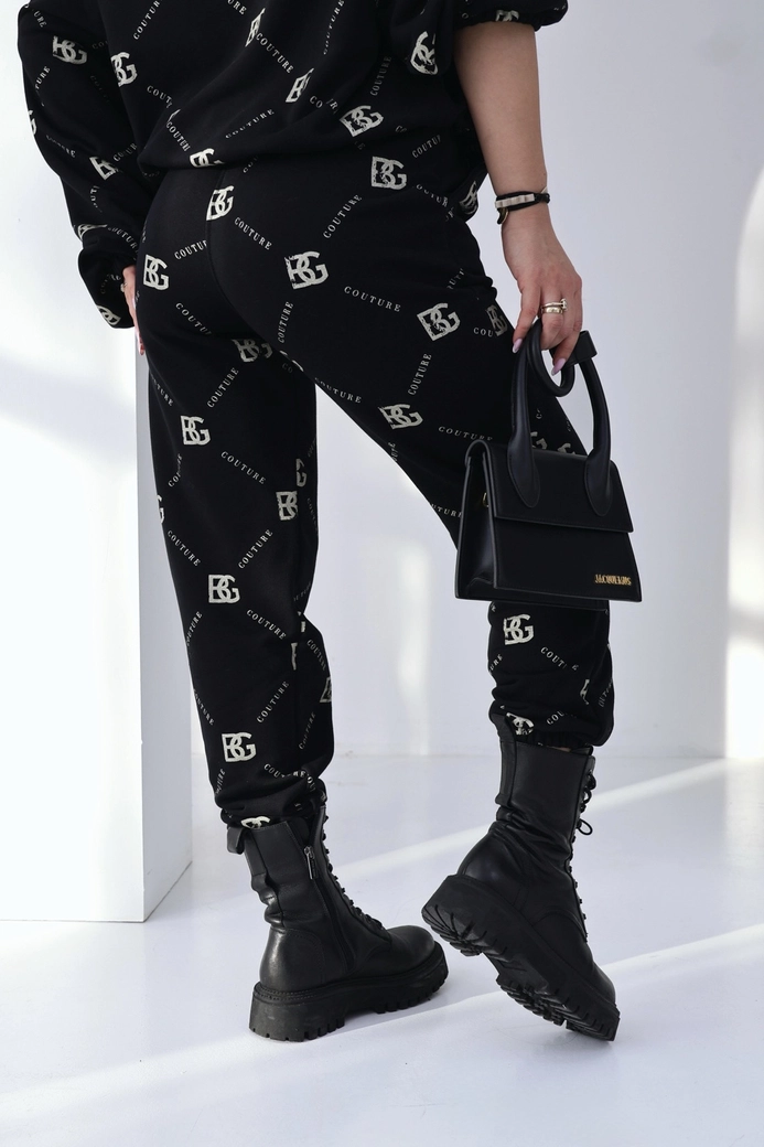 Dres damski BG Holo | czarny-złoty