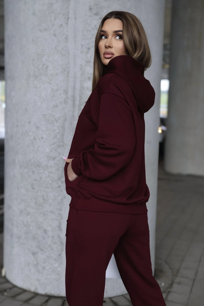 Dres damski BG Matchy | bordo