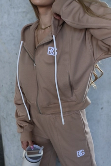 Bluza damska BG White | beż