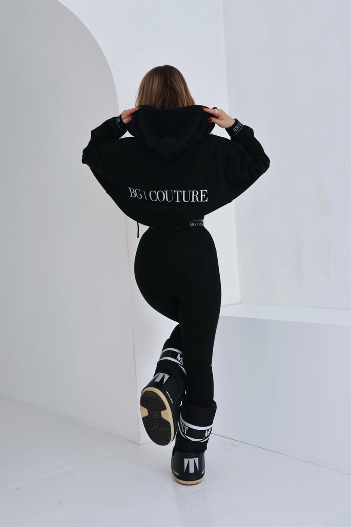 Legginsy damskie BG Swan | czarny