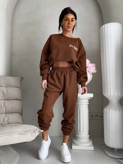 Komplet NOIR – karmelowy