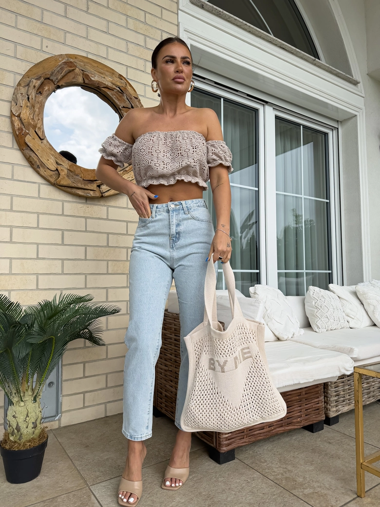 Jeansy MOM FIT - jeansowe T16545