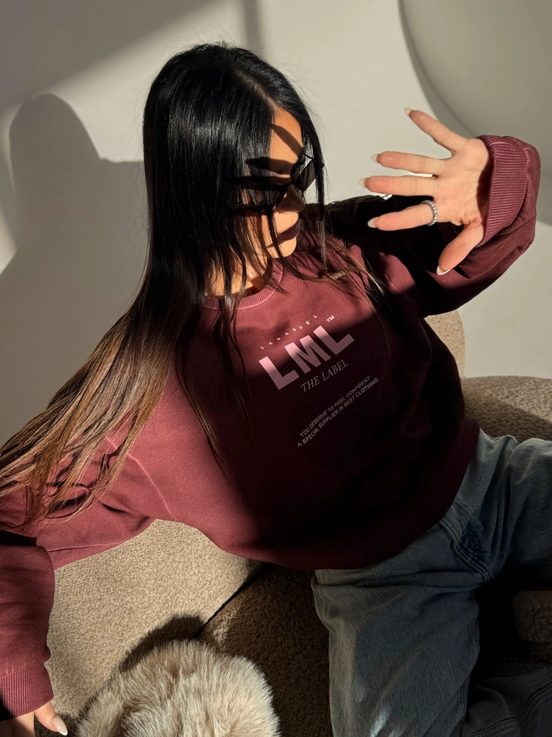 Bluza MIDNIGHT bordo