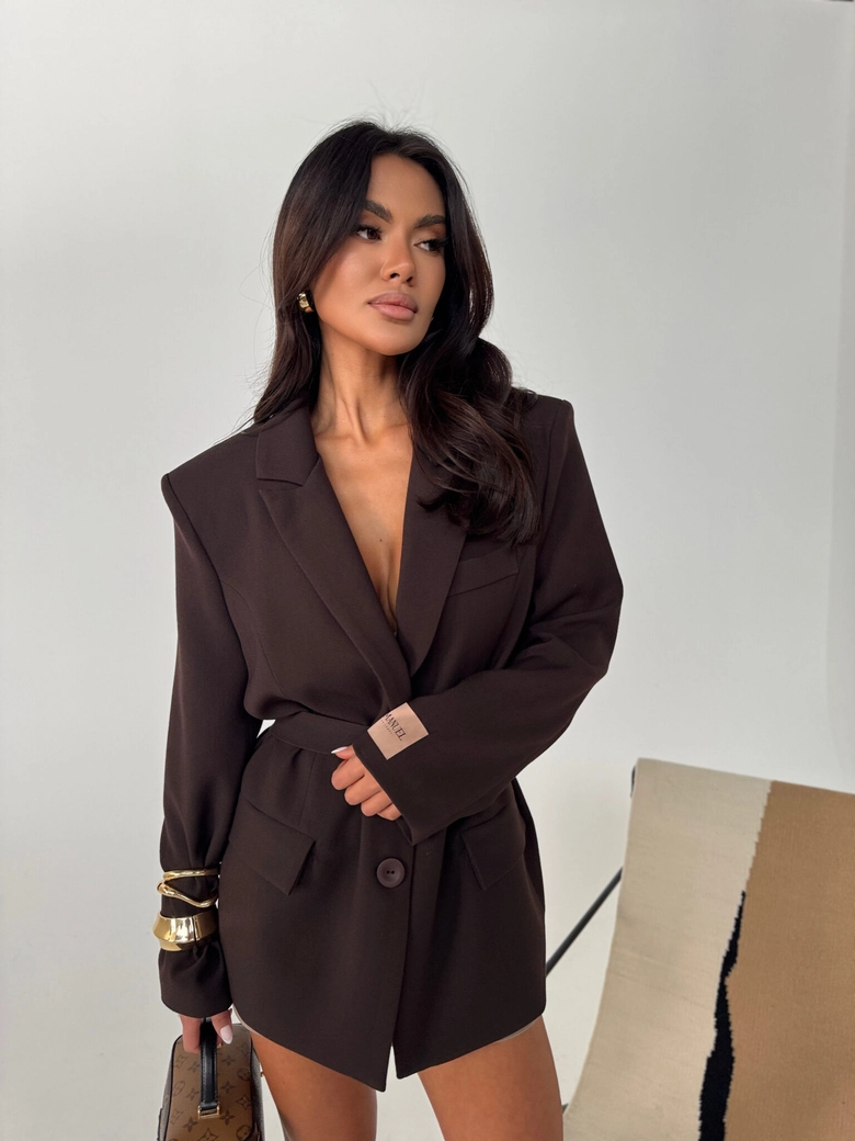 Marynarka DESIRE czekolada