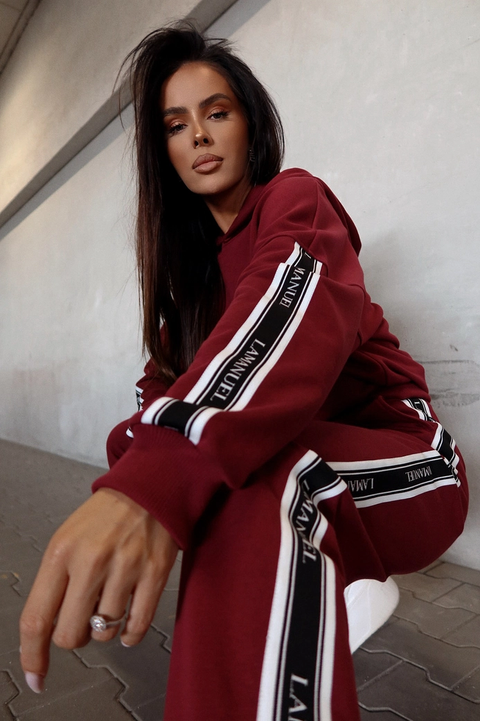 Komplet THAT ONE bordo