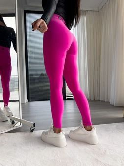 Legginsy GYM - cukierkowy róż G19396