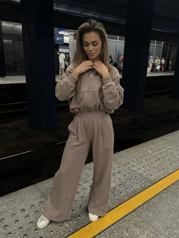 Spodnie UNPLUGGED cappucino T15483