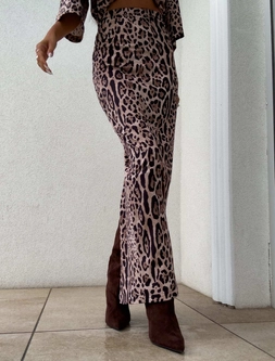 Spódnica VOGUE print – pantera