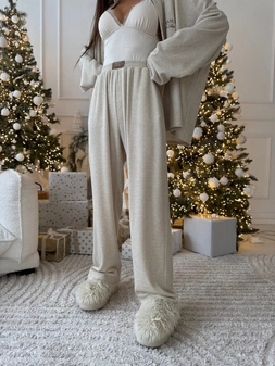 Spodnie LOOSE vanilla