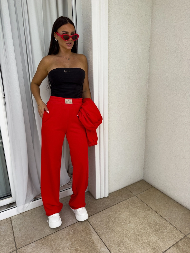 Spodnie SEVEN – czerwone