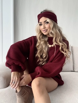 Opaska CATI - bordo BYME18572