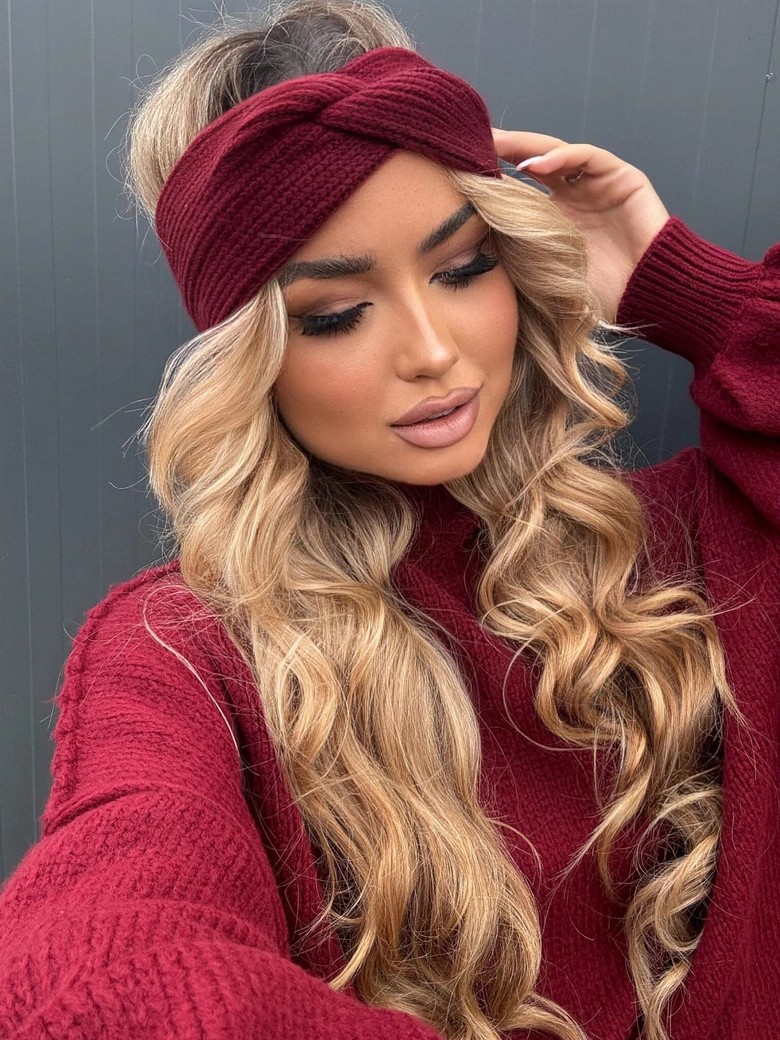 Opaska CATI - bordo BYME18572