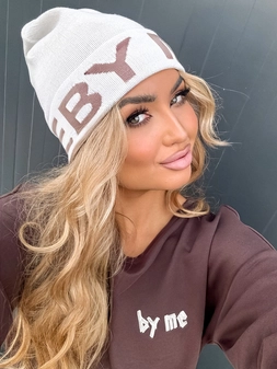 Czapka BY ME - ecru K18536