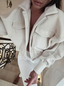 Kurtka MODERN – ecru W16546