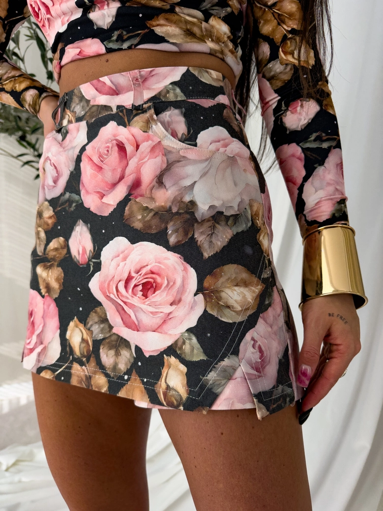 Spódnico-szorty ICON jeans - rosa