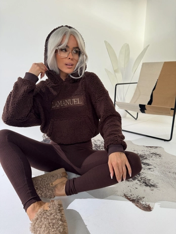 Bluza PUFFY czekolada