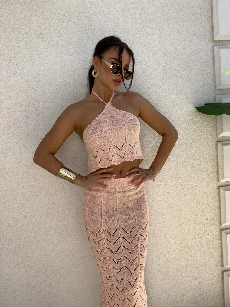 Komplet MARBELLA - morela