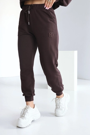 Spodnie damskie BG Brand | gorzka czekolada