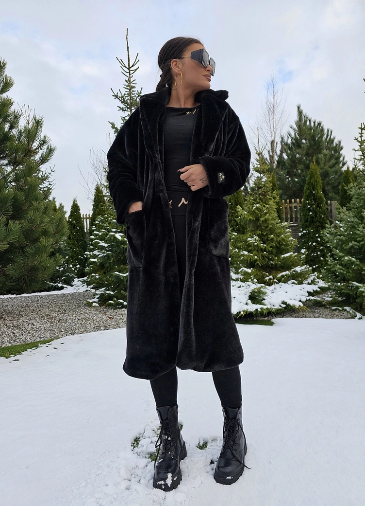 Płaszcz NOELLE czarny