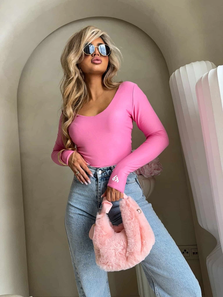 Bluzka VENEZIA - różowa