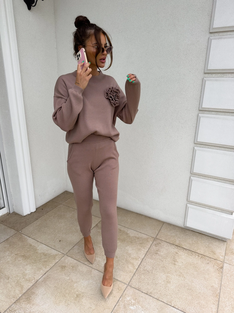 Komplet DELANI LONG – mokka N16589