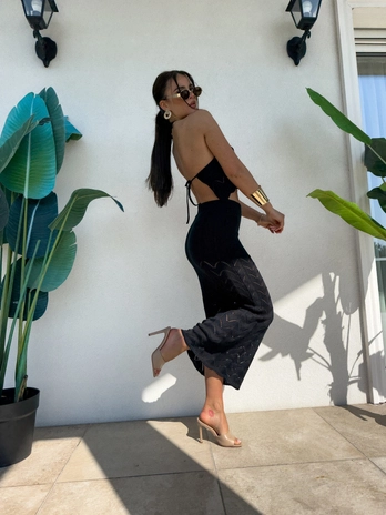 Komplet MARBELLA - czarny