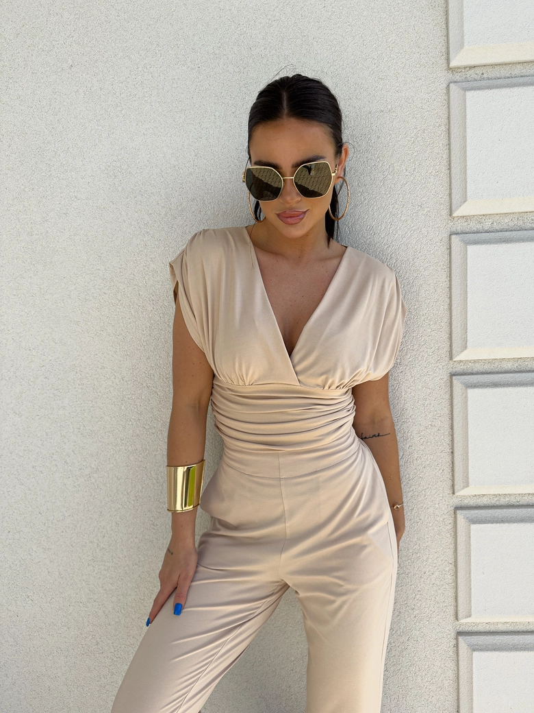 Bluzka VIBE - beżowa C16550