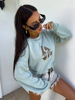 Bluza LUXIT – szałwiowa