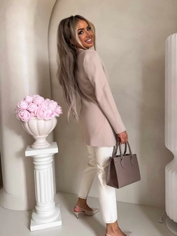 Marynarka LONG – beżowa