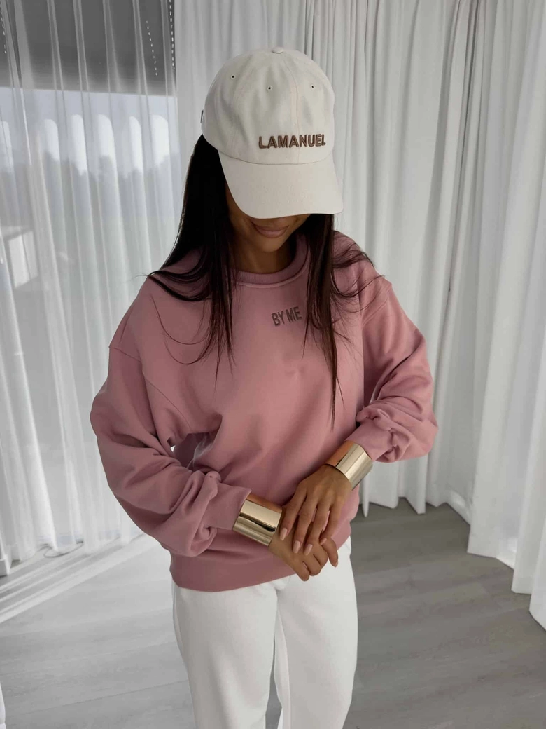 Bluza COTTON - brudny róż