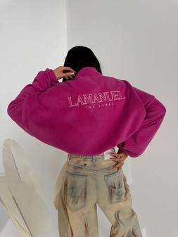 Bluza WARM UP fuksja