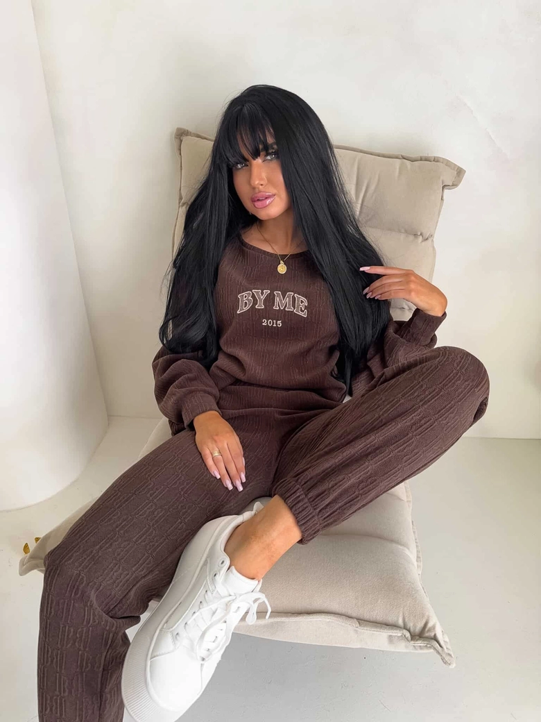 Komplet BARIO – czekoladowy