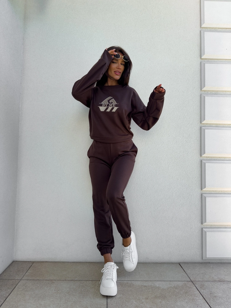 Bluza LUXIT – czekoladowa