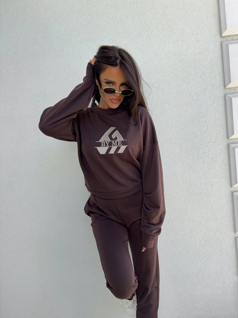 Bluza LUXIT – czekoladowa