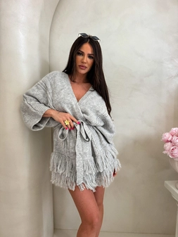 Kardigan ORIANA - szara