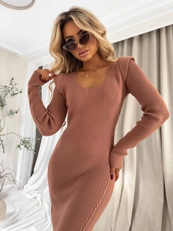 Sukienka LORDIS - carmel