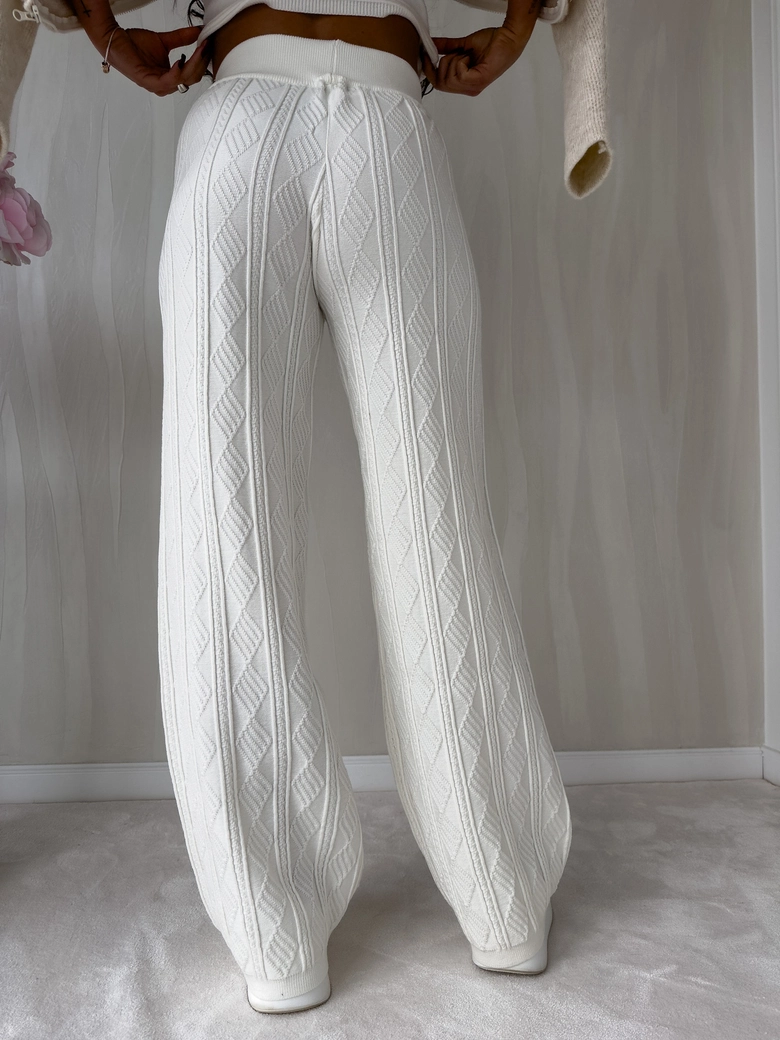 Spodnie SAMIRA - ecru