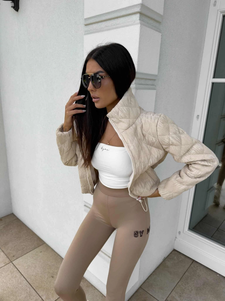 Kurtka VESTE II – jasny beż