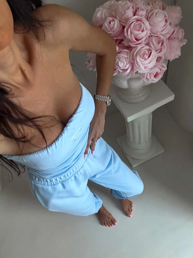 Top MAVEN - błękitny